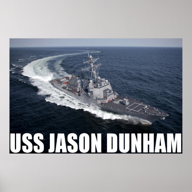 Pôster USS Jason Dunham (Frente)