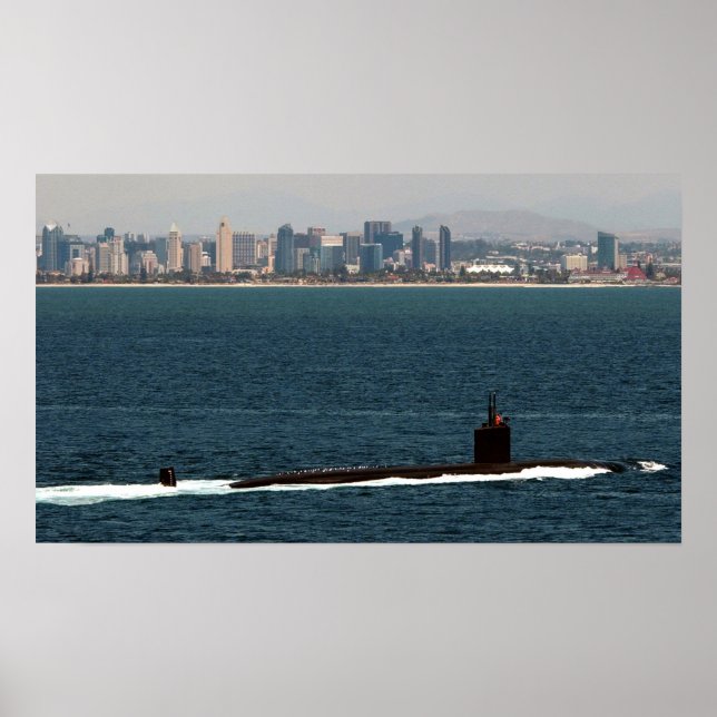 Poster USS Jefferson City (SSN 759) (Frente)