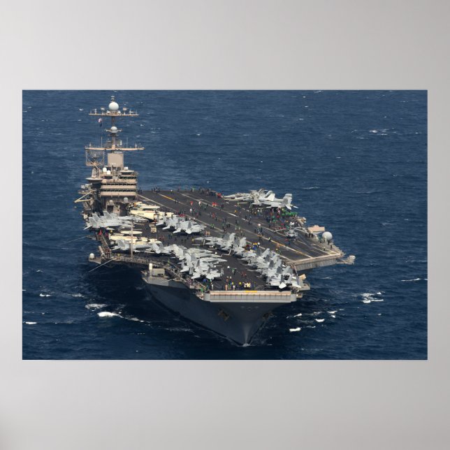 Poster USS John C. Stênis (CVN 74) (Frente)