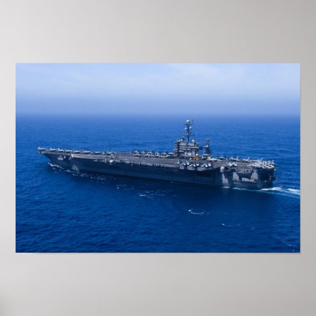 Poster USS John C. Stênis (CVN 74) (Frente)