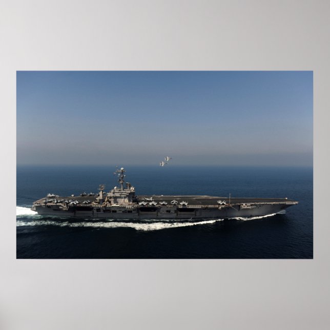 Poster USS John C. Stênis (CVN 74) (Frente)