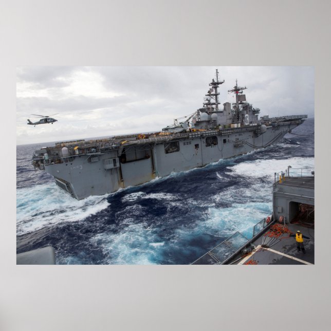 Poster USS Kearsarge (LHD 3) (Frente)