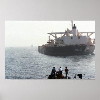 Poster USS Kidd (DDG-993) & U. Bridgeton, Earnest Will