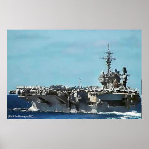 PÔSTER USS KITTY HAWK