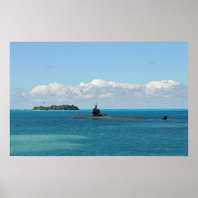 Pôster USS La Jolla (SSN 701) (Frente)