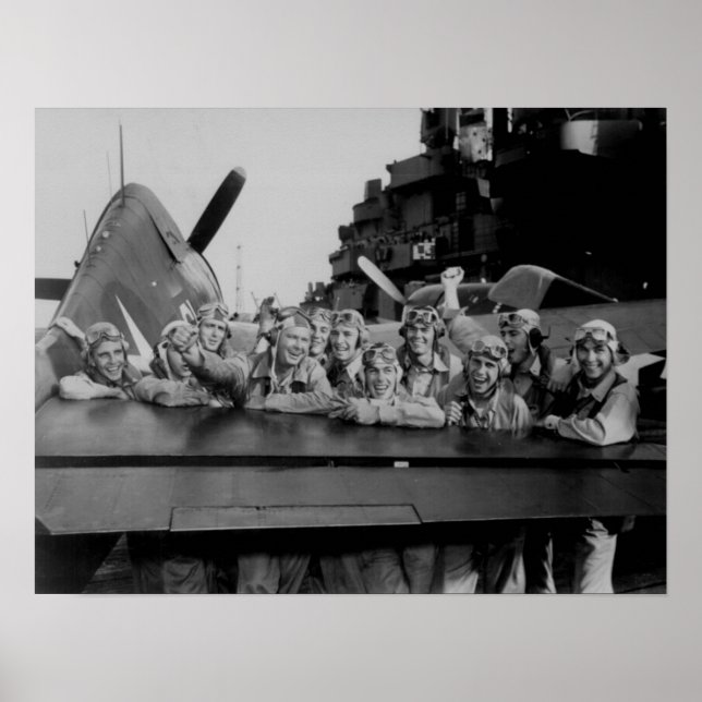 Pôster USS Lexington (Frente)