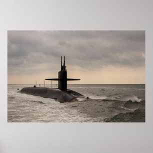 Poster USS Maryland (SSBN 738)