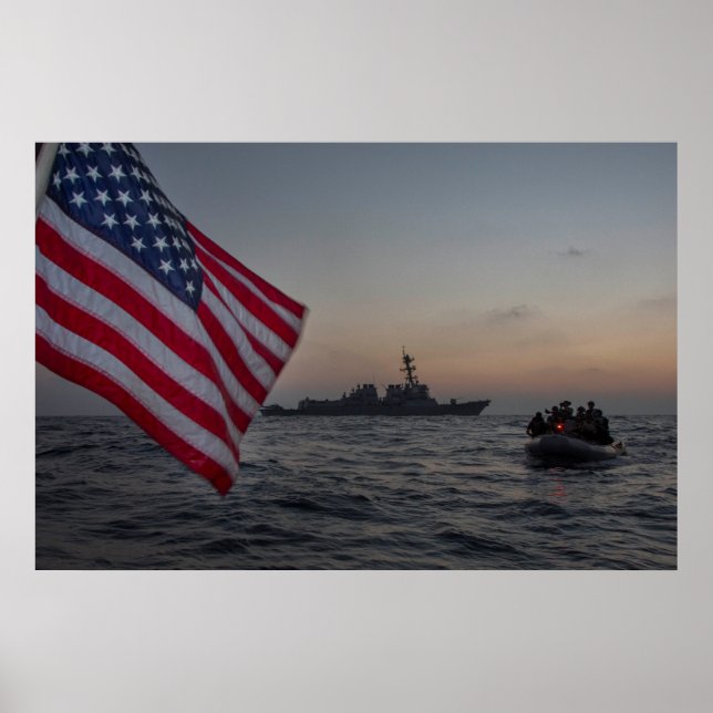 Poster USS Mason (DDG 87) (Frente)