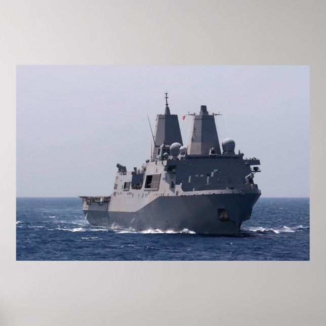 Poster USS Mesa Verde (LPD 19) (Frente)