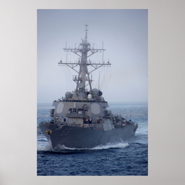 Pôster USS Milius (DDG 69) (Frente)
