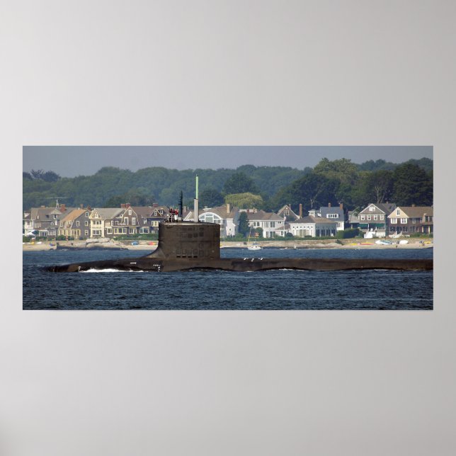 Pôster USS New Hampshire (SSN 778) (Frente)