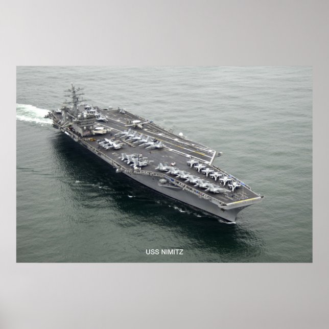 Poster USS Nimitz (Frente)