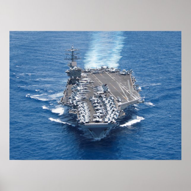 Pôster USS Nimitz (CVN 68) (Frente)