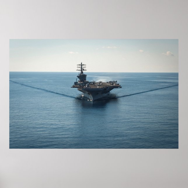 Pôster USS Nimitz (CVN 68) (Frente)
