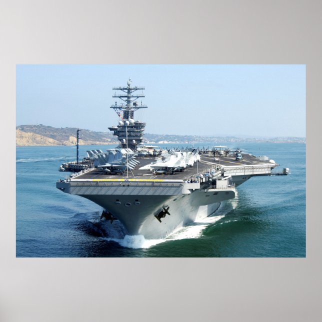 Poster USS Nimitz (CVN 68) (Frente)