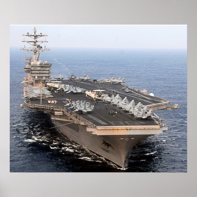 Poster USS Nimitz (CVN 68) (Frente)