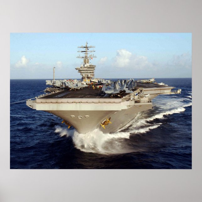Poster USS Nimitz (CVN 68) (Frente)