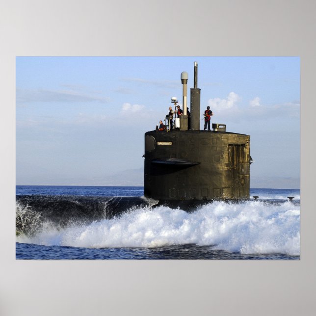 Pôster USS Norfolk (SSN 714) (Frente)