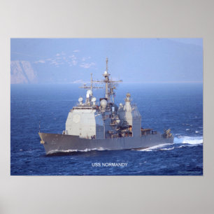 Poster USS Normandia (CG 60)