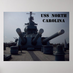 Pôster USS North Carolina