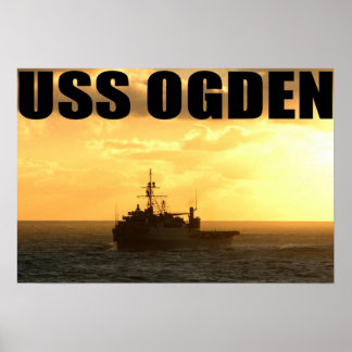 POSTER USS OGDEN