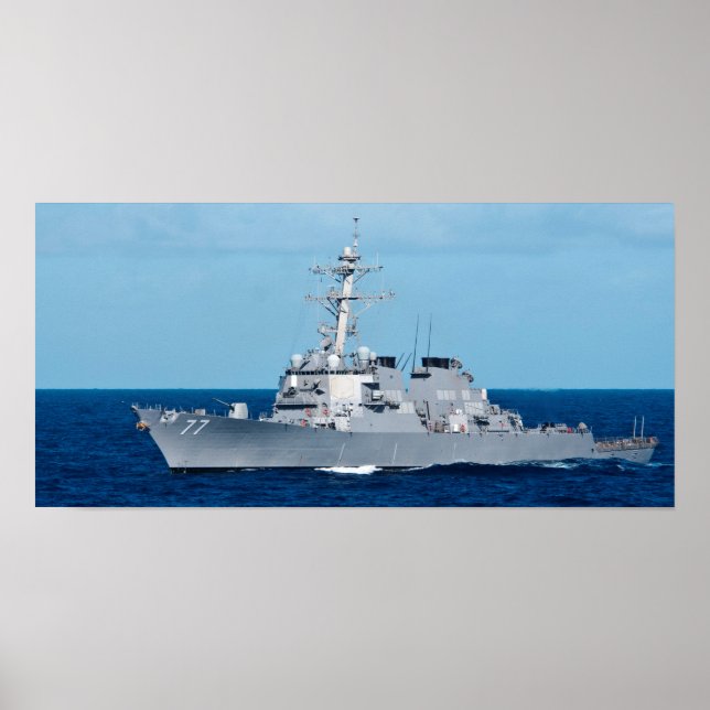 Pôster USS O'Kane (DDG 77) (Frente)