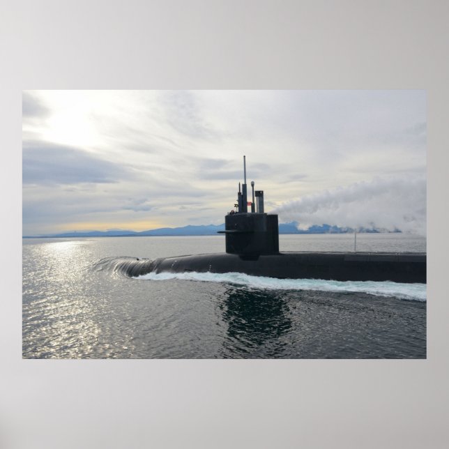 Poster USS Pennsylvania (SSBN 735) (Frente)