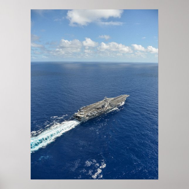 Poster USS Ronald Reagan (CVN 76) (Frente)