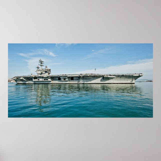 Pôster USS Ronald Reagan (CVN 76) (Frente)