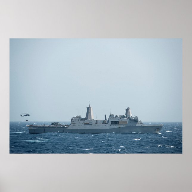 Poster USS San Diego (LPD 22) (Frente)