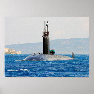 Pôster USS San Juan (SSN 751)