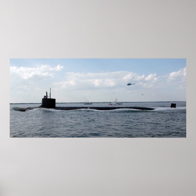 Poster USS Texas (SSN 775) (Frente)
