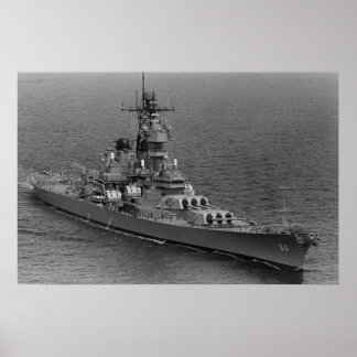 Pôster USS Wisconsin (BB-64)