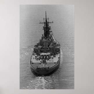 Poster USS Wisconsin (BB-64)