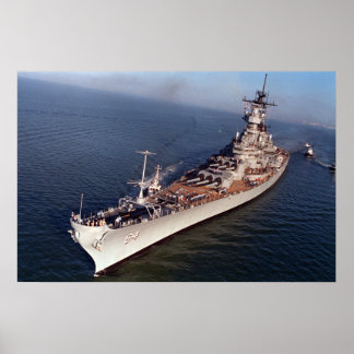 Pôster USS Wisconsin (BB-64)