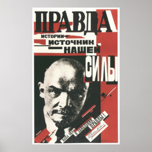 Pôster USSR CCCP Guerra Fria União Soviética de Propagand