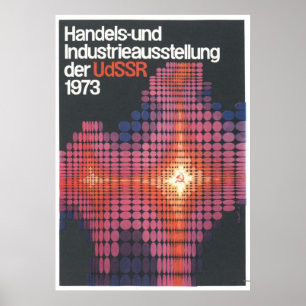 Poster USSR CCCP Guerra Fria União Soviética de Propagand