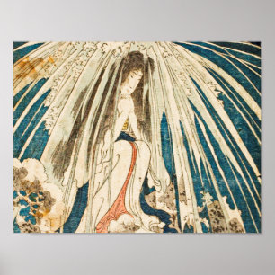 Poster Utagawa Kuniyoshi - Hatsuhanacirca.Love, headdres