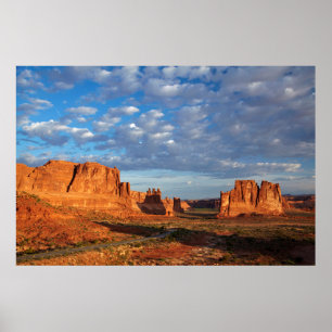 Poster Utah, Arches National Park, formações rochosas 2