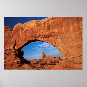 Poster Utah, Arches National Park, Turret Arch 3
