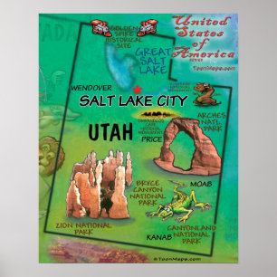 Pôster Utah EUA