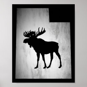 Poster Utah Moose Hunting
