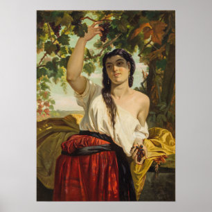 Poster Uvas-Picante (Colheita de Verão)