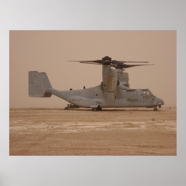 Poster V-22 Osprey (Frente)