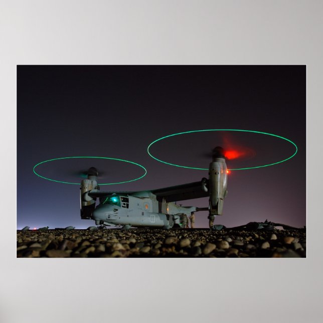 Poster V-22 Osprey (Frente)