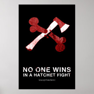 Poster V.2 da luta do machado - 24 x 36