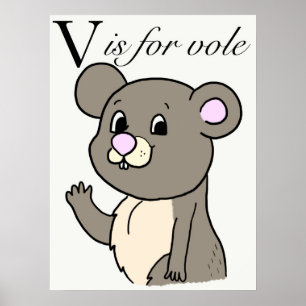 Poster V são para a ratazana