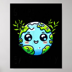 Poster Vá Para O Planeta É Seu Professor No Dia Da Terra
