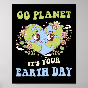 Poster Vá Planeta É O Seu Dia Da Terra 2025 Crianças Prof