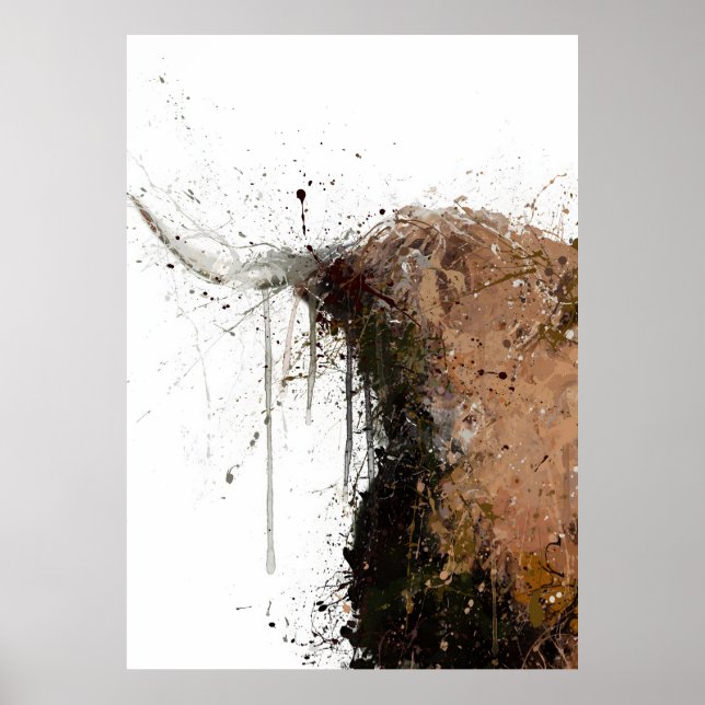 Poster Vaca das Terras Altas (Frente)